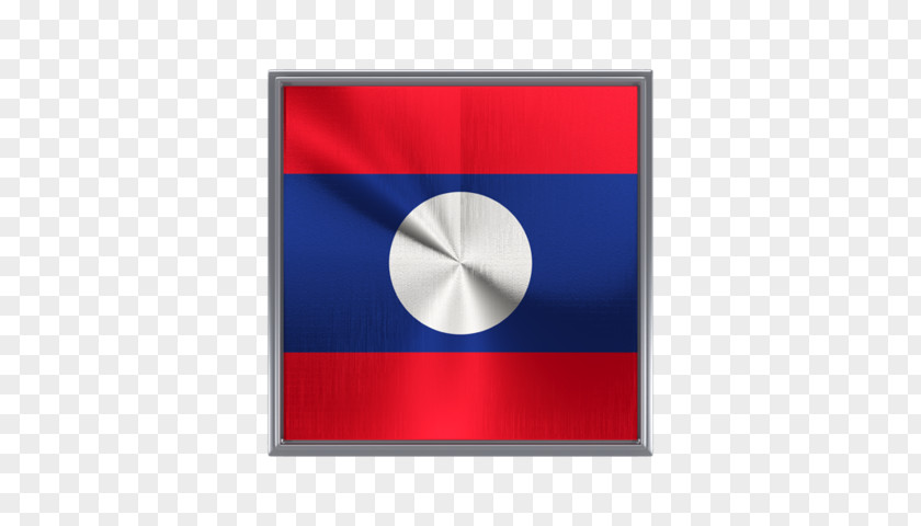 Flag Of Laos Rectangle PNG