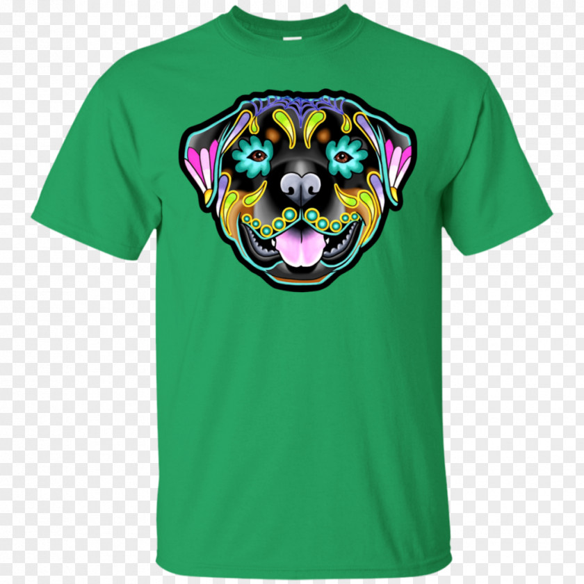 T-shirt Rottweiler Calavera American Pit Bull Terrier French Bulldog PNG