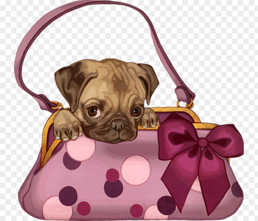 Toy Dog Shoulder Bag Bulldog Background PNG