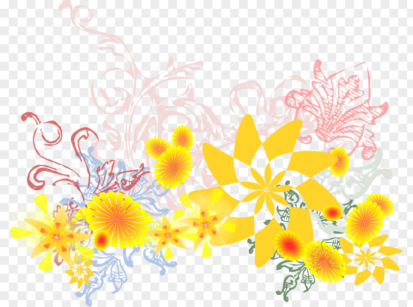 Flower Yellow Clip Art PNG