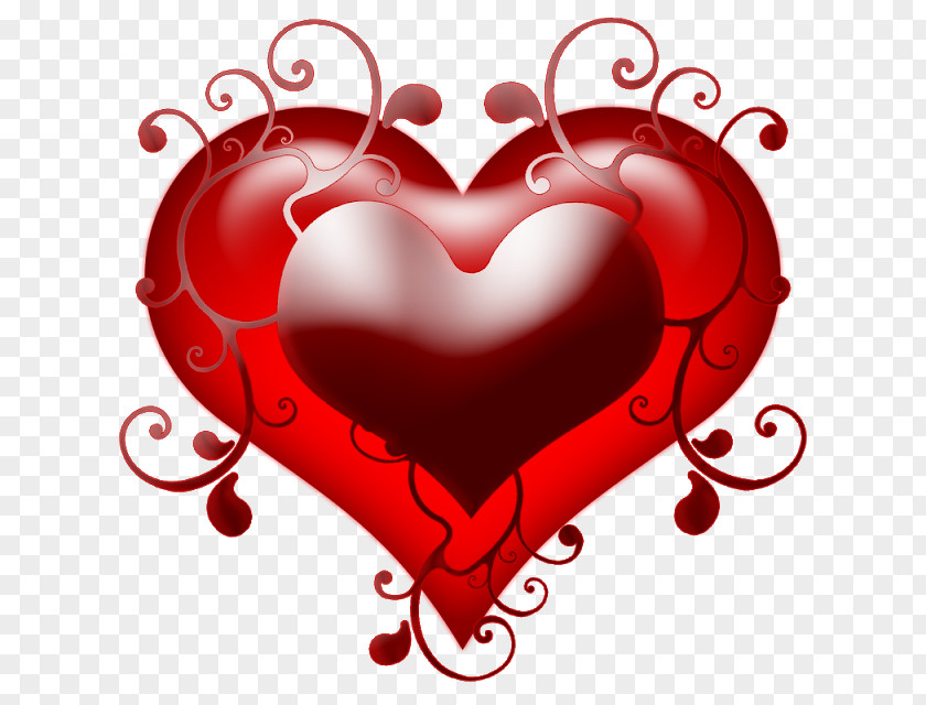 Nice Heart Love Red PNG