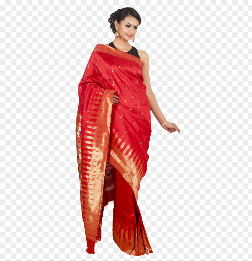 Wedding Sari Georgette PNG