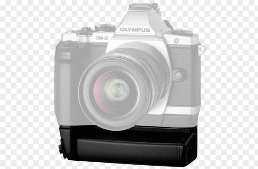 Camera Olympus OM-D E-M5 Mirrorless Interchangeable-lens Corporation HLD-6 Battery Grip PNG