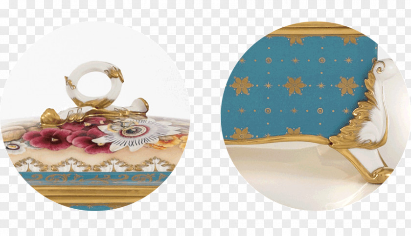 Circle Ornate Box Tableware PNG