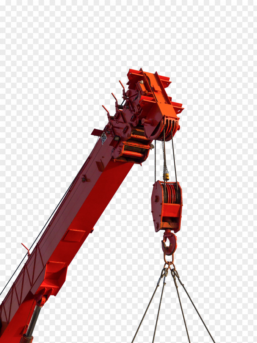 Crane Pulley Du017awig Machine Cargo PNG