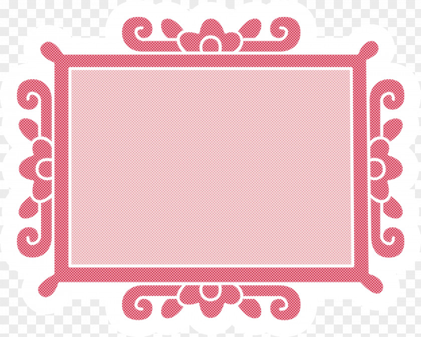 Flower Photo Frame PNG