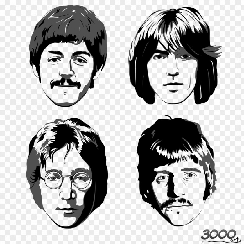 Friend Vector Ringo Starr The Beatles John Lennon Paul McCartney PNG