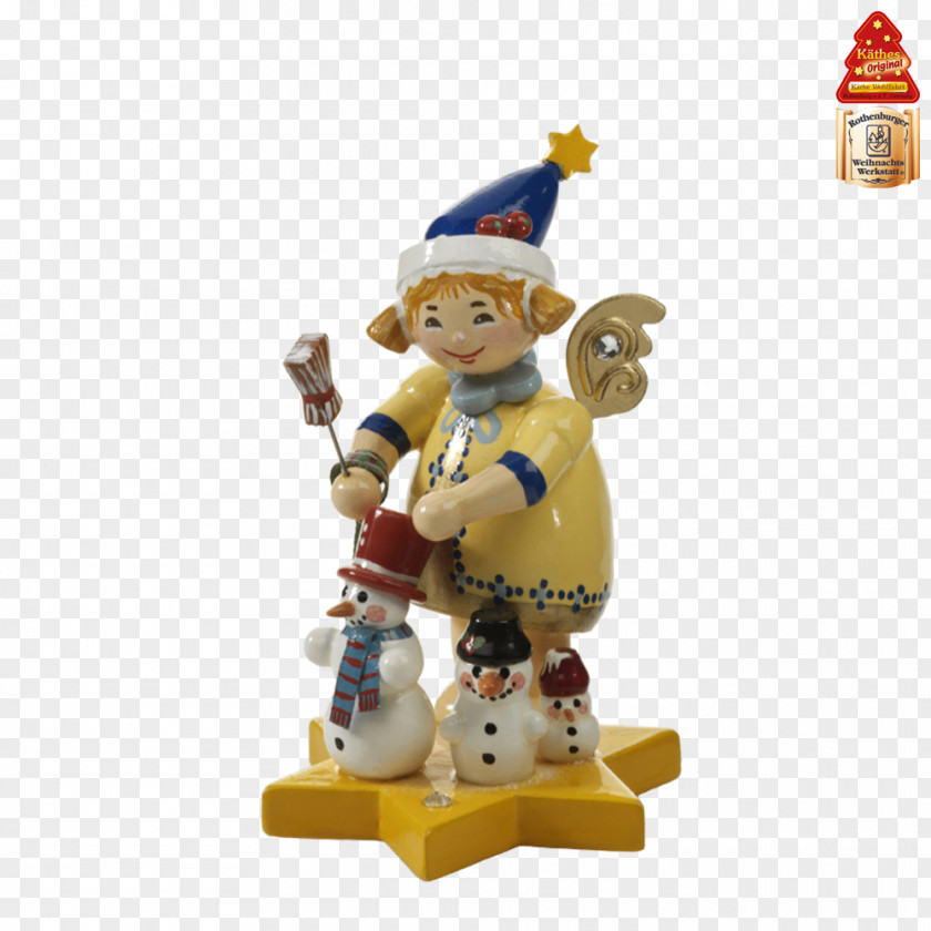 Hand Painted Cook Figurine Christmas Ornament Fiction Day Character PNG