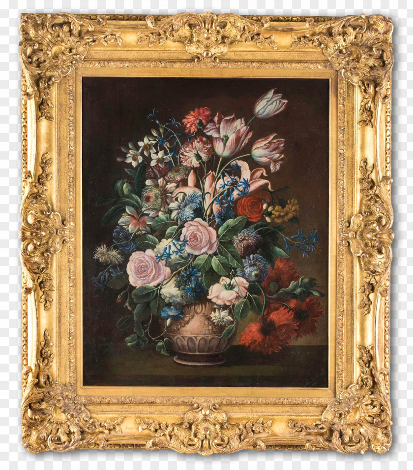 Painting Still Life With Roses Floral Design Poppy Flowers PNG
