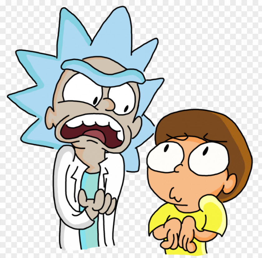 Rick Sanchez Morty Smith Fan Art PNG