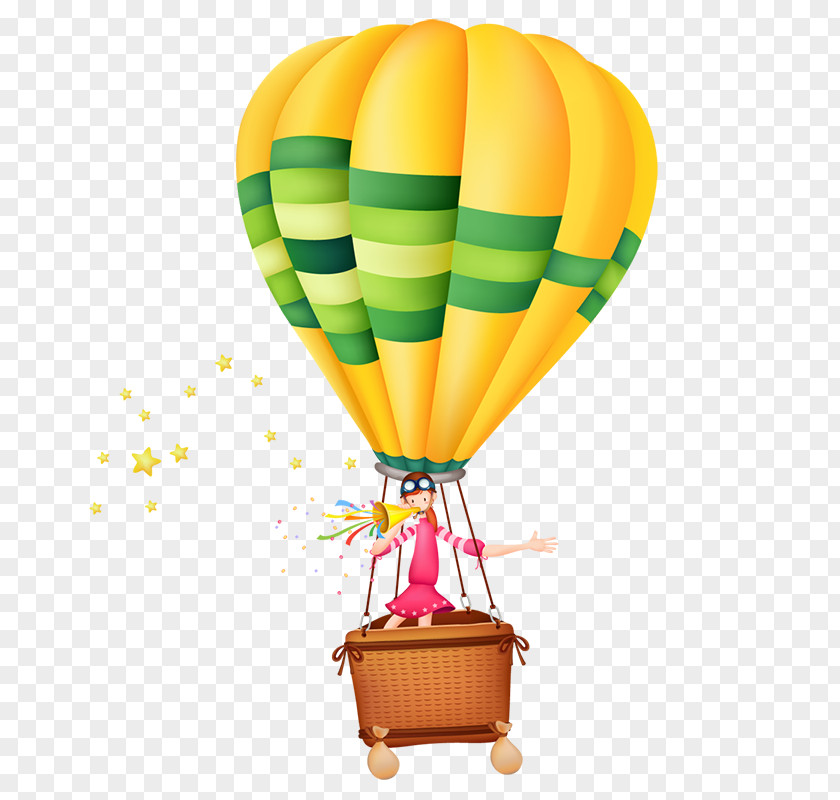 Aerostat Party Supply Hot Air Balloon PNG