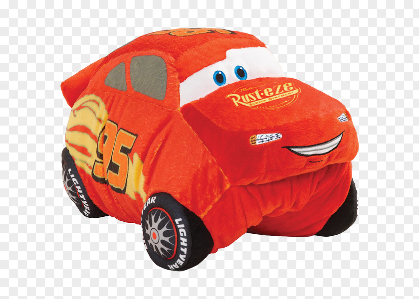Cars Disney Pixar Lightning McQueen Mater Stuffed Animals & Cuddly Toys Pillow Pets PNG