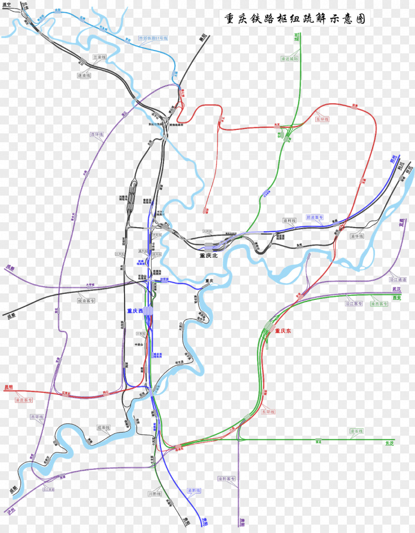 Chongqing Sichuan–Guizhou Railway Spiral Burdinbide PNG