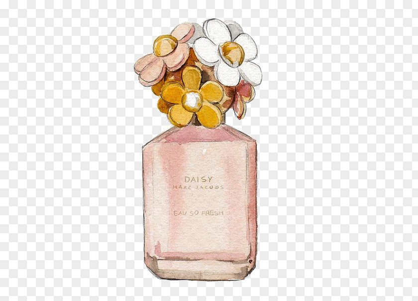 Hand-painted Perfume Petal PNG