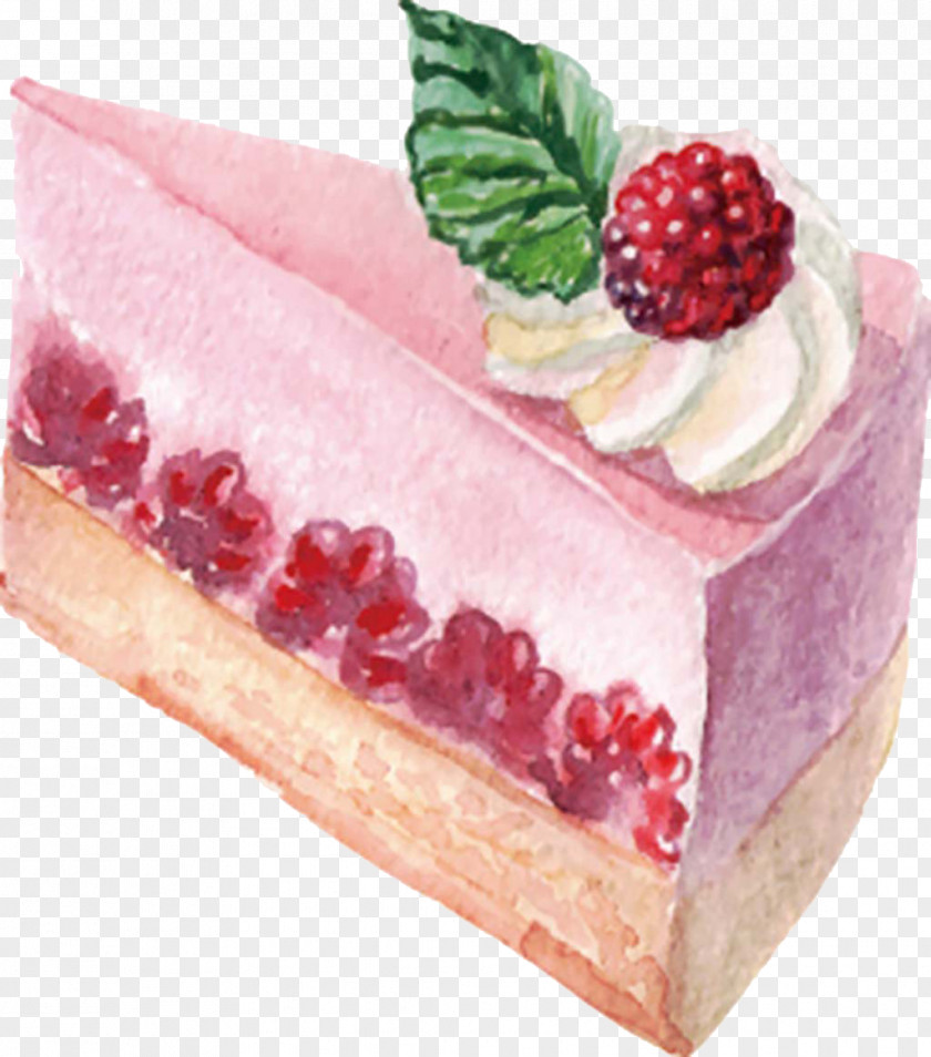 Cake Mousse Chocolate Raspberry PNG