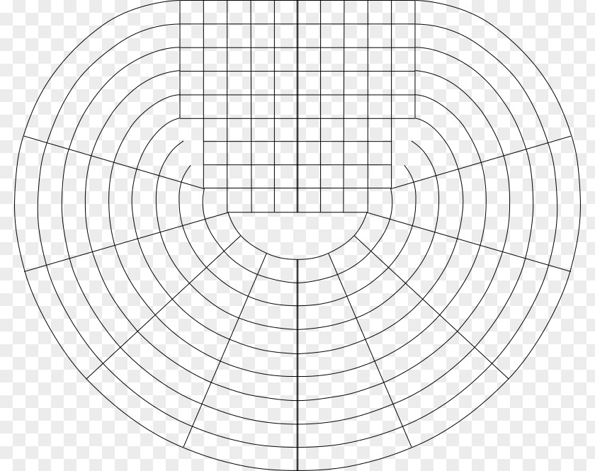 Circle Drawing Anamorphosis Concentric Objects PNG