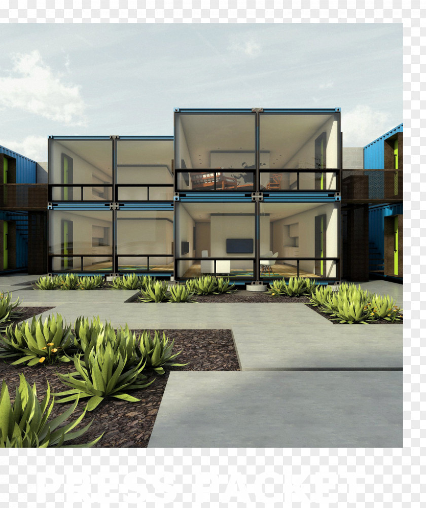 Container House Downtown Phoenix CONTAINERS ON GRAND APARTMENTS Shipping Architecture Intermodal PNG
