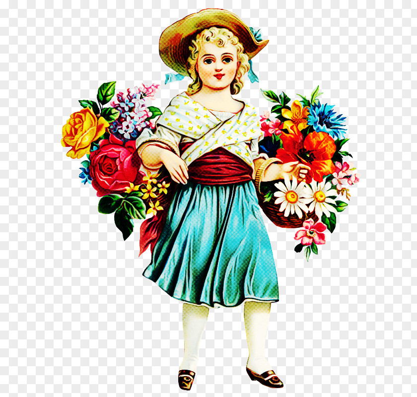 Cut Flowers Bouquet Flower Plant Costume PNG