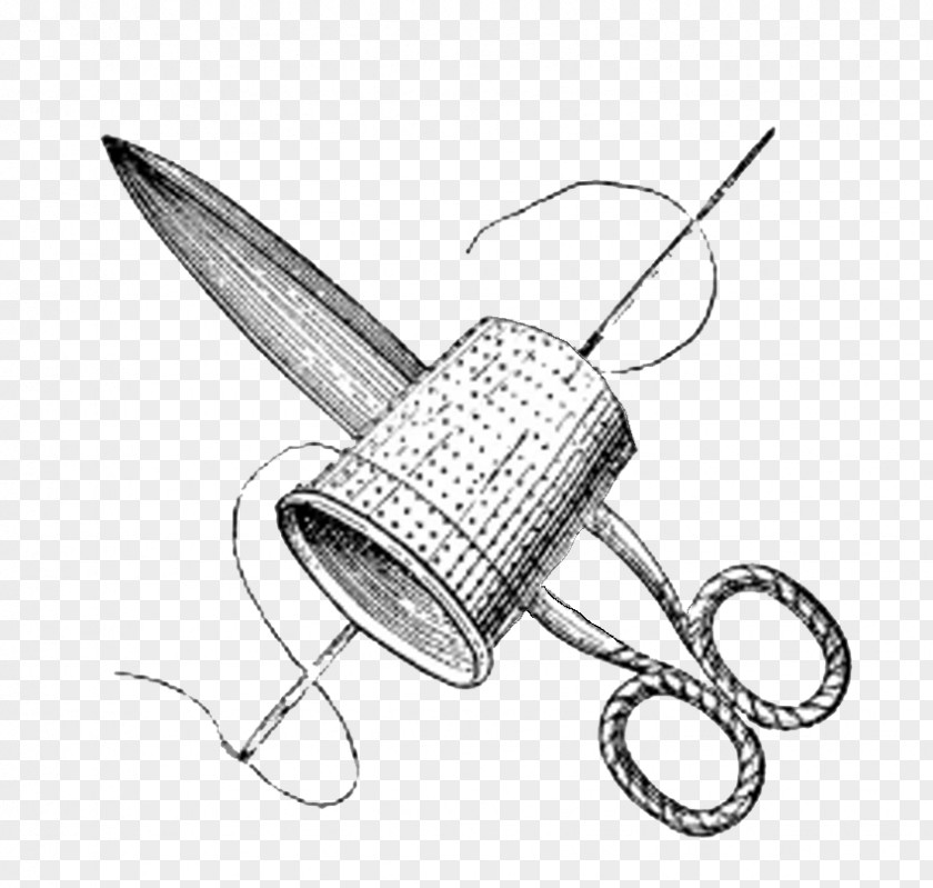Sewing Needle Notions Clip Art PNG