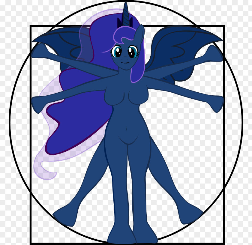 Vitruvian Princess Luna DeviantArt Clip Art PNG