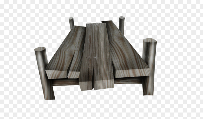 Wood Timber Bridge Dock PNG