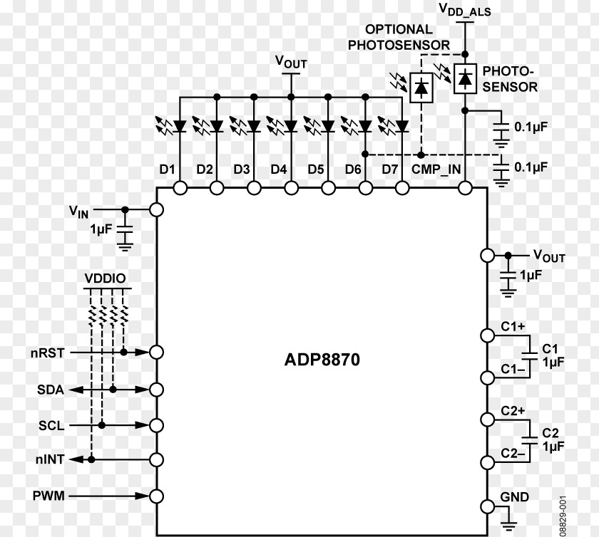 Breakers Ribbon Charge Pump Light-emitting Diode Backlight Electric Current Transistor PNG