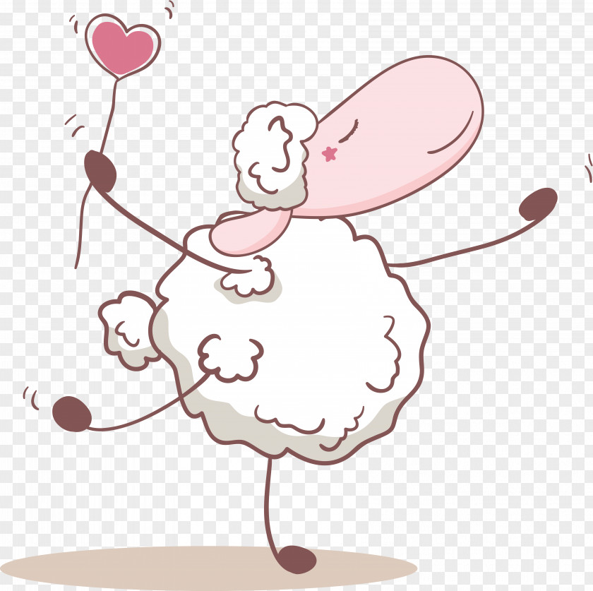 Cartoon Sheep Rove Goat Clip Art PNG