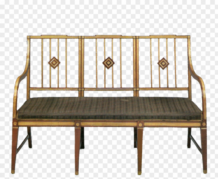 Vintage Bench Couch Chair Chaise Longue 12 February PNG