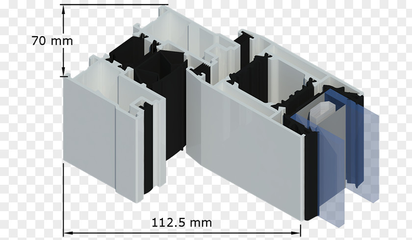 Aluminium Door Angle PNG