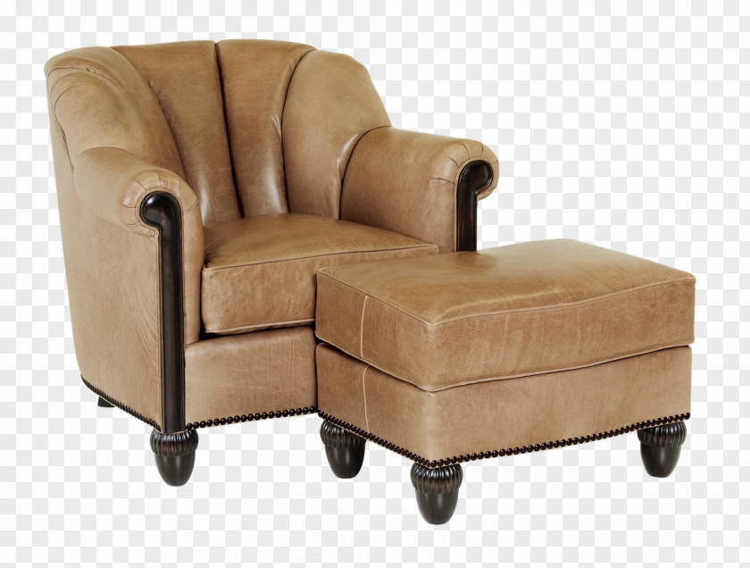 Ottoman Club Chair Couch Furniture Foot Rests PNG