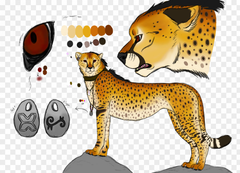 Cheetah Big Cat Terrestrial Animal Snout PNG