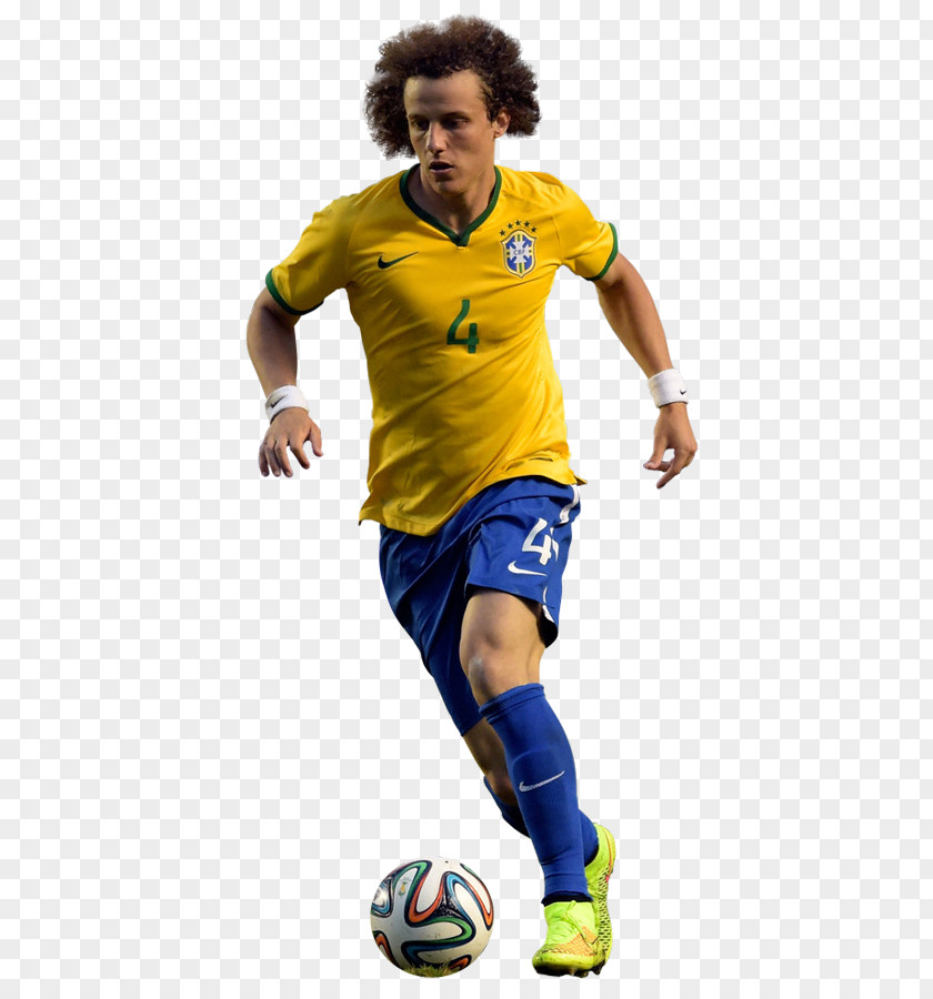 David Luiz Brazil Football Player PNG