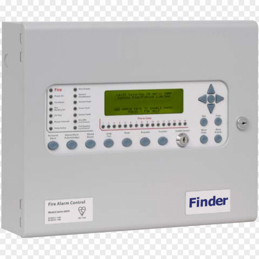 Fire Alarm Control Panel System Kentec Electronics Ltd Security Alarms & Systems Protection PNG