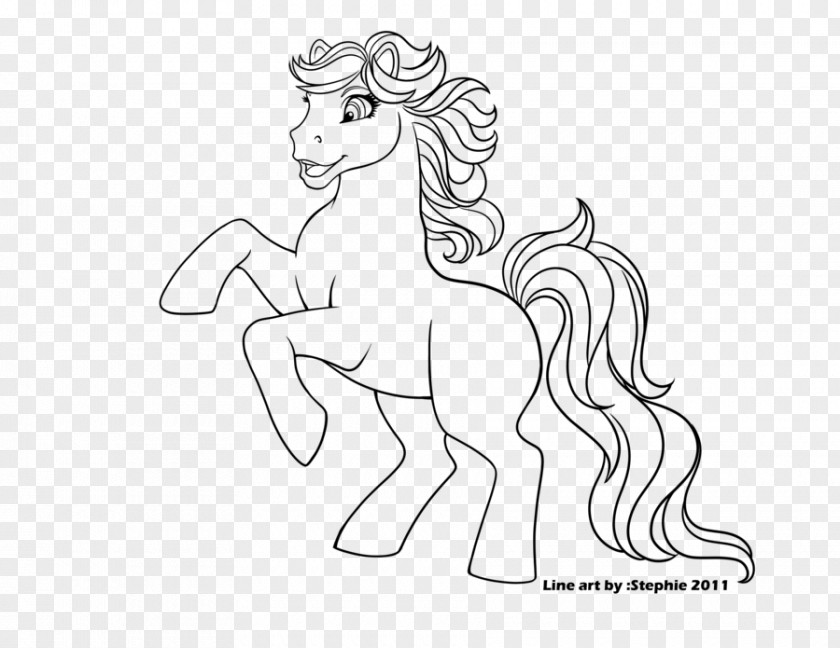 Mustang Pony Mane Pinkie Pie Drawing PNG