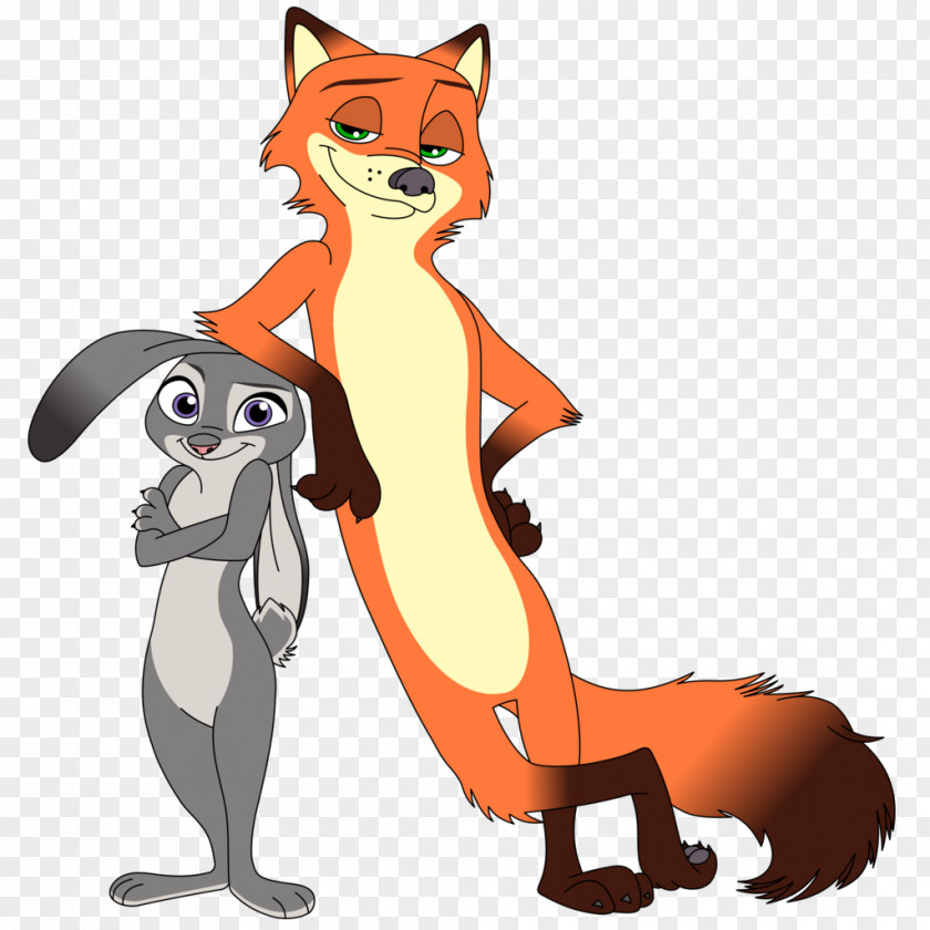 Nick Wilde Lt. Judy Hopps Red Fox Bonnie Finnick PNG