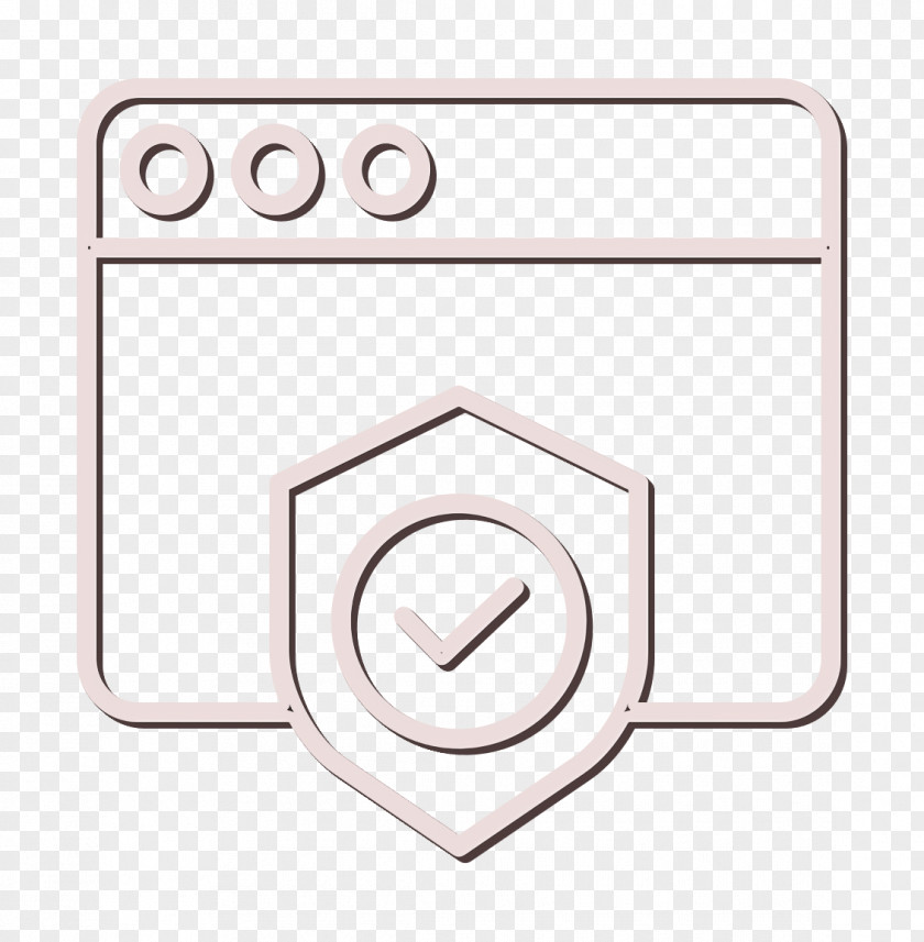Shield Icon Seo And Web Cyber PNG