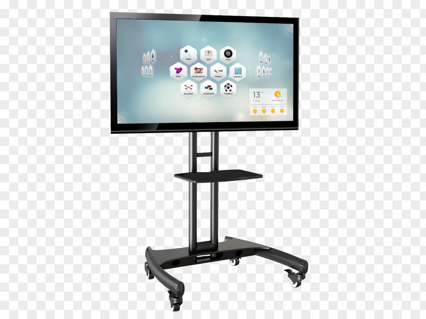 Smart Board Mobile Television LED-backlit LCD Flat Panel Display PNG
