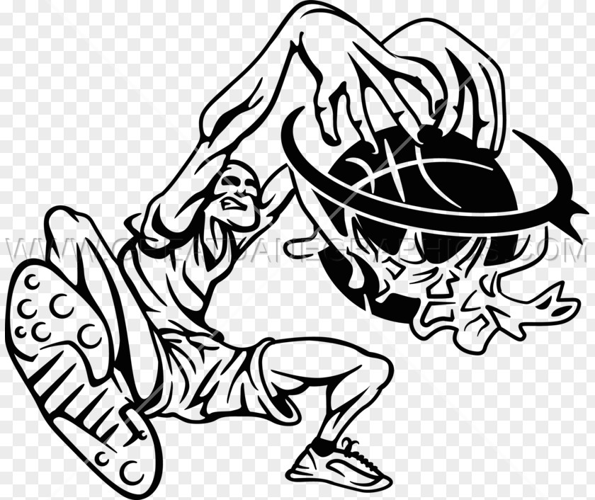 T-shirt Slam Dunk Basketball Art Sport PNG