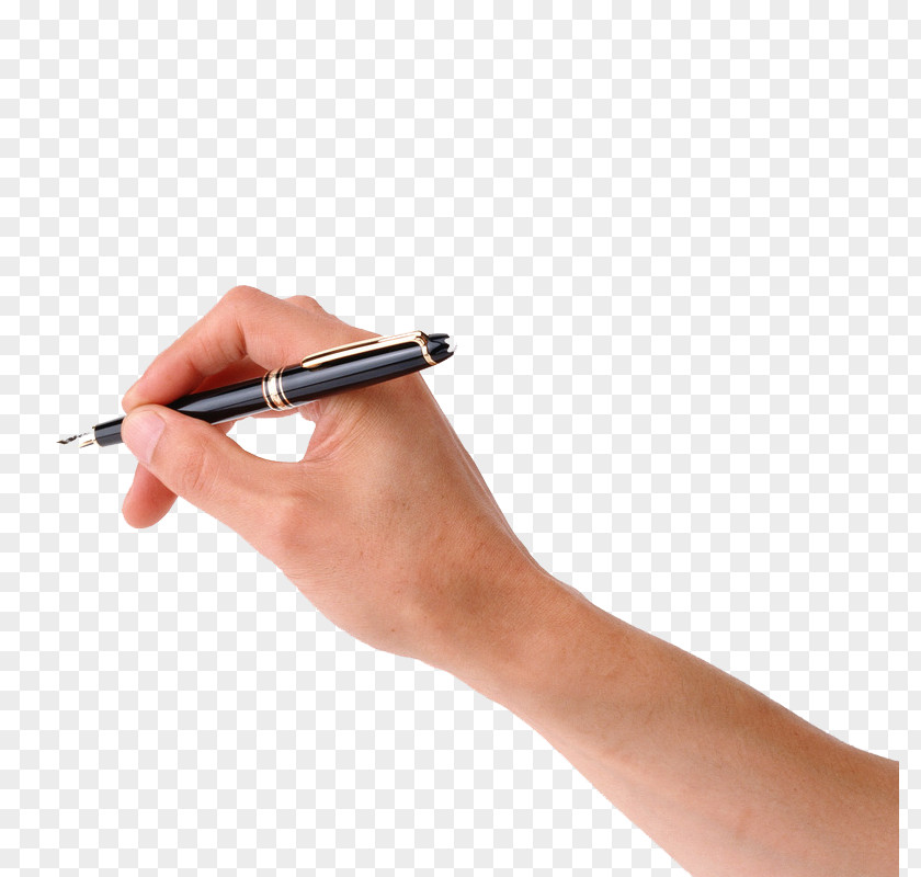 Take Pen Hand Paper Drawing PNG