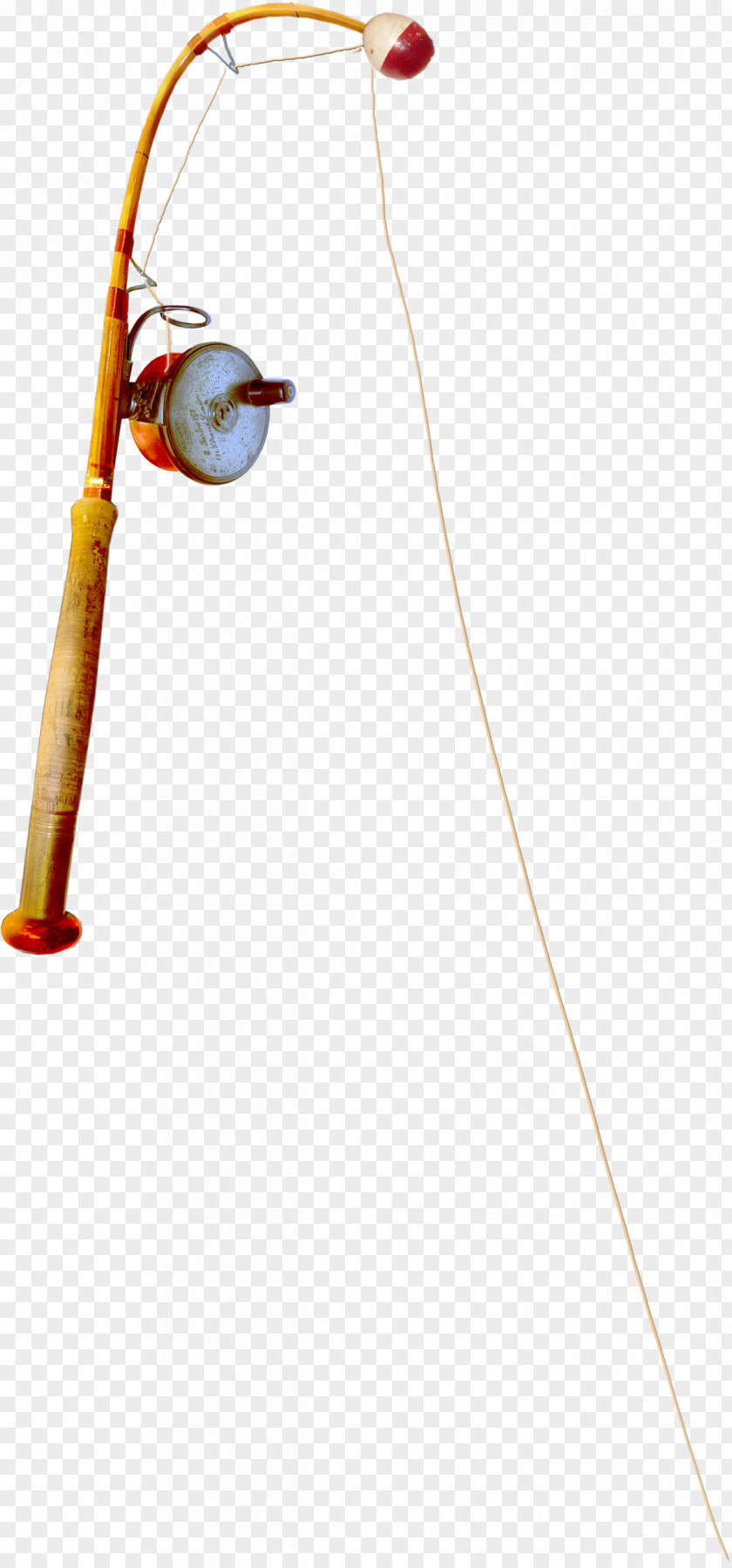 Cartoon Fishing Rod Angling Tackle PNG