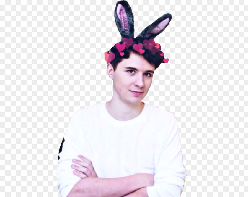 Hat Dan Howell Pastel Pink Aesthetics PNG