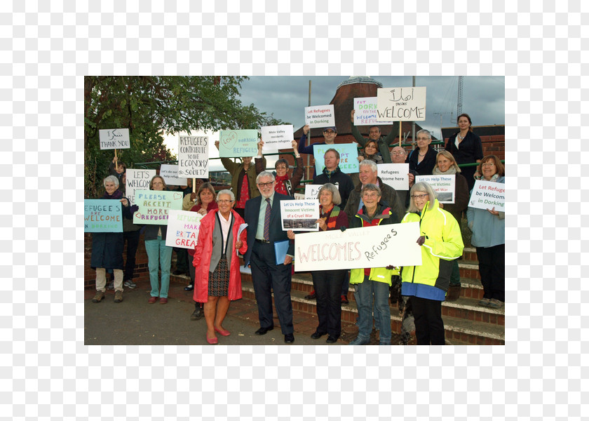 Refugees Protest Job PNG