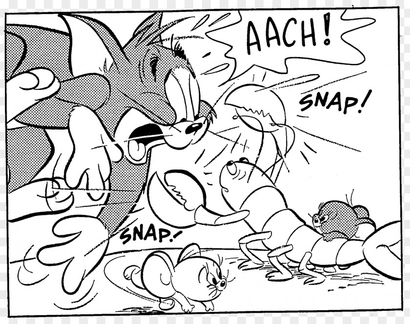 Tom And Jerry Mouse Comics Sequential Art PNG