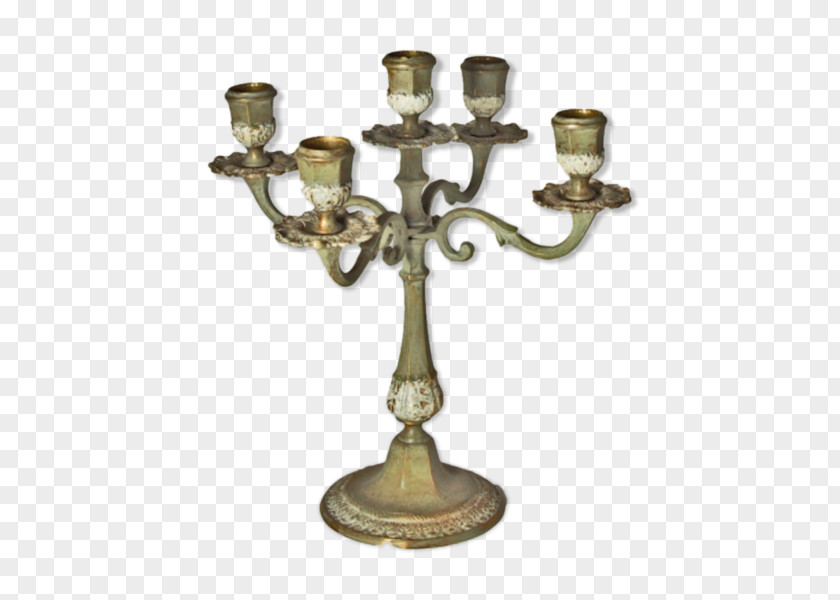 Brass Candlestick Bougeoir Lighting PNG