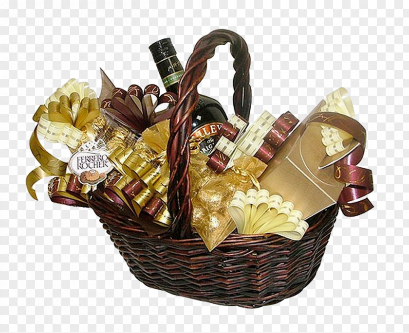 Champagne Liqueur Food Gift Baskets Candy PNG