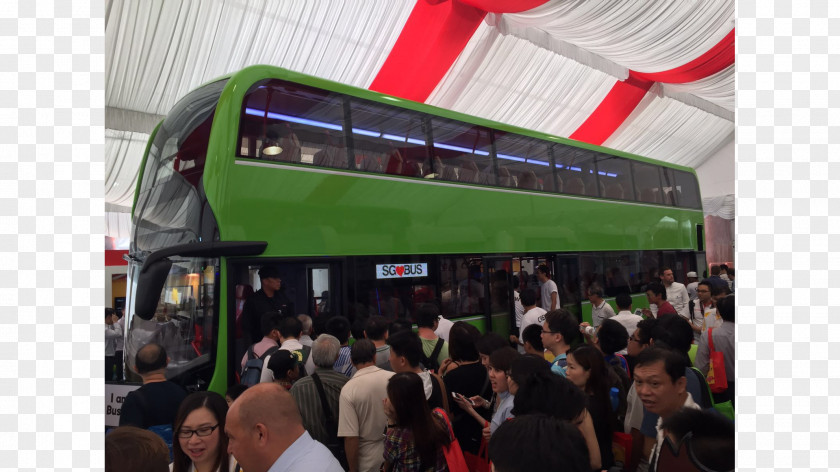 Bus Public Transport Singapore Passenger Vehicle PNG