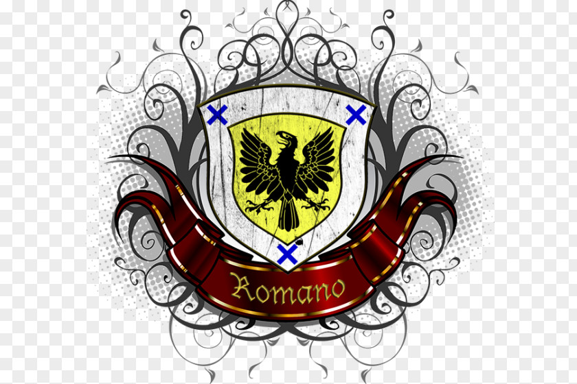 Romano Logo Art Picture Frames Ribbon PNG