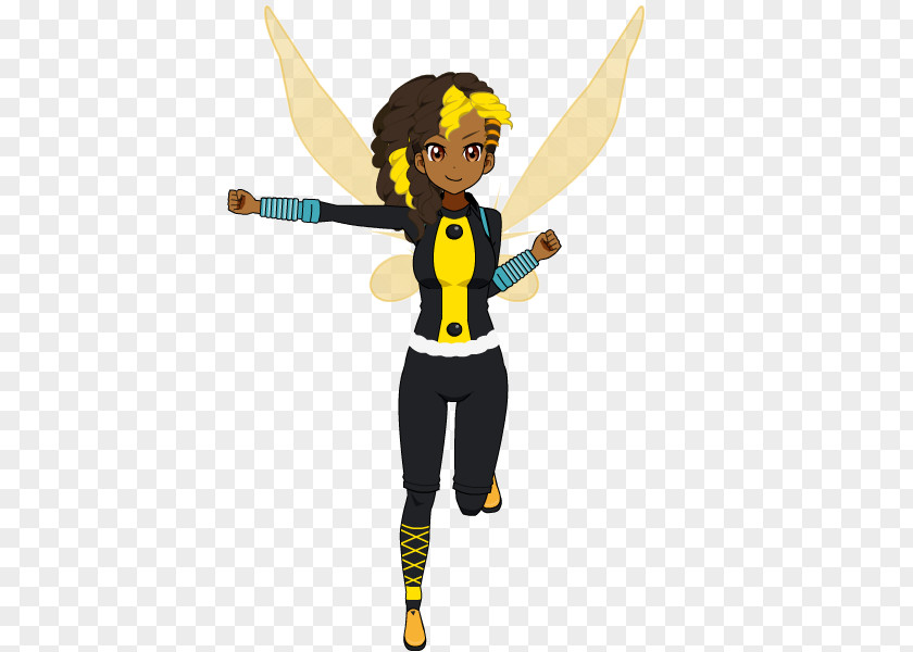 Hero Bumblebee DC Super Girls Superhero Character PNG