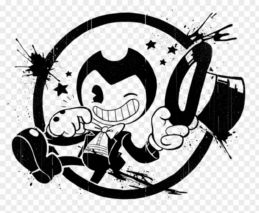 Bendy And The Ink Machine Decal Sticker Video Game PNG