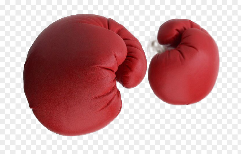 Big Red Boxing Gloves Glove Knockout PNG